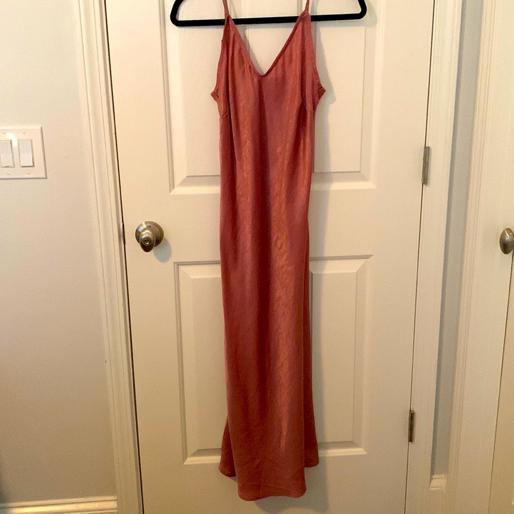 Molly Green Slip Dress